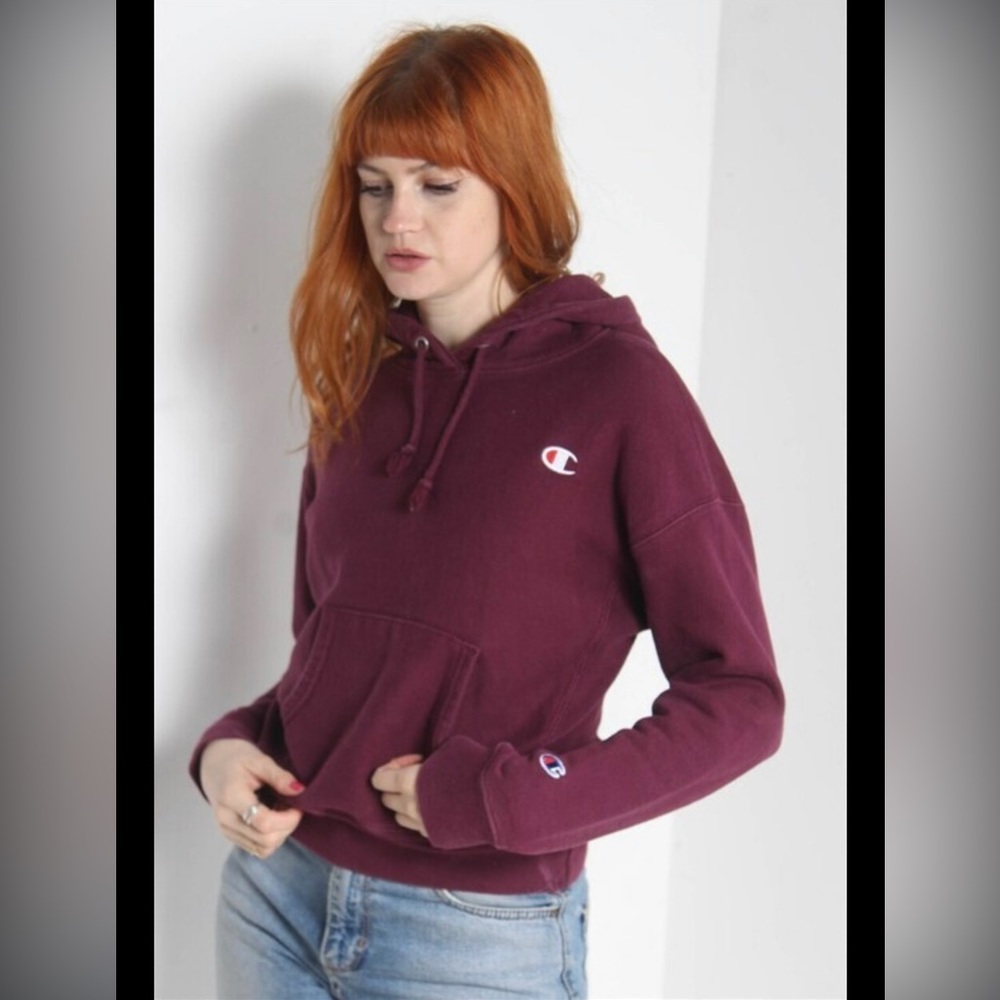 Vintage Woman’s Heavyweight Champion Hoodie💜 Like new!